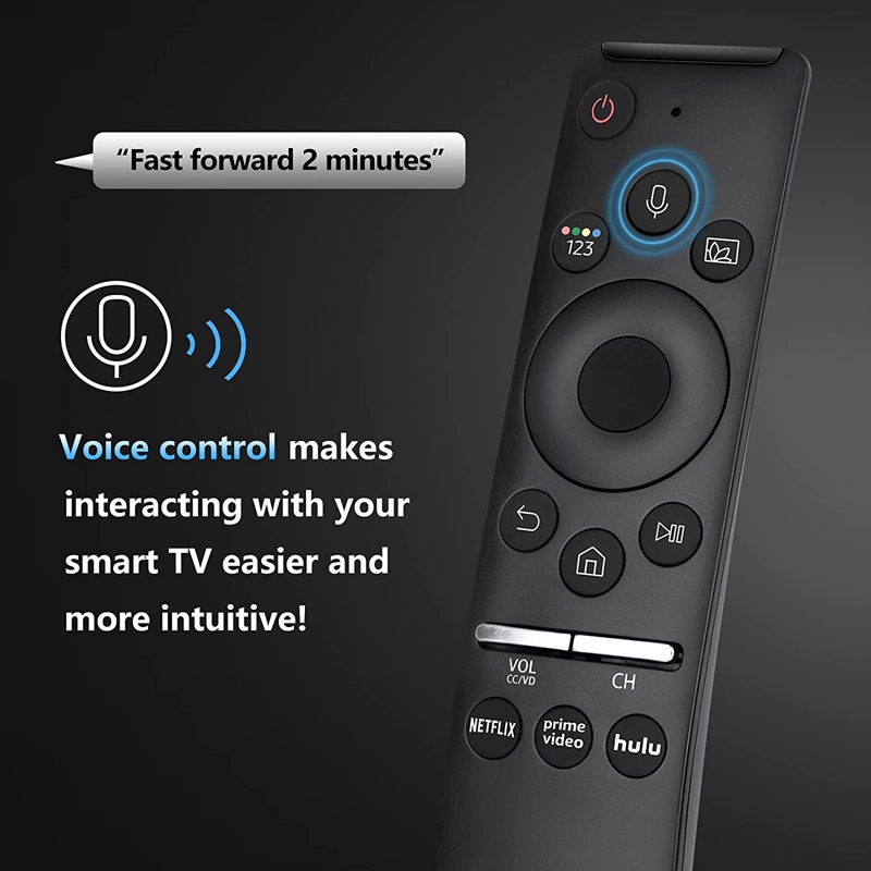 For Samsung Smart Tv Remote For Samsung Voice Remote With Netflix Prime Video And Hulu For All Samsung Tvs Shopee Colombia