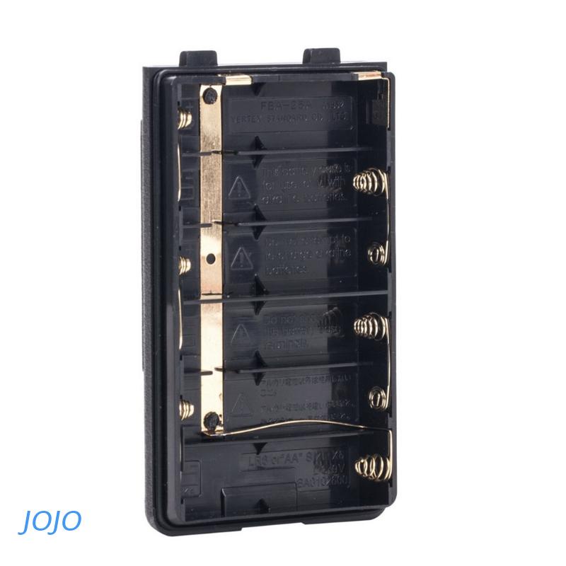Image of Jojo Plastic Cell Container Interphone FBA-25A Battery Case Replacement Compatible with VX-150/110/400 FT-60R #0