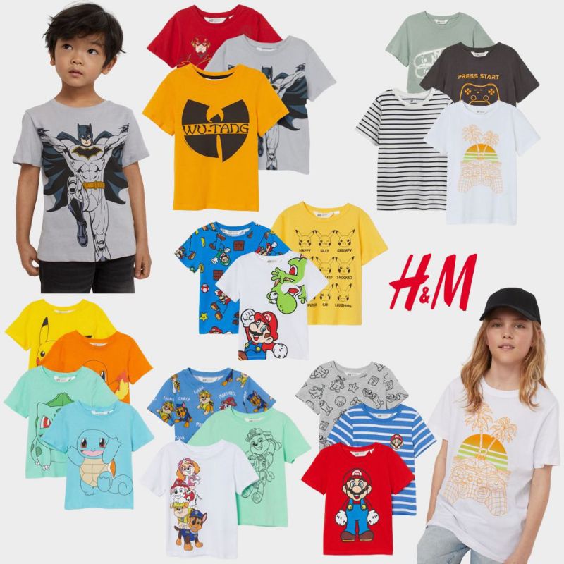 Camiseta Hnm Boys Shopee Colombia