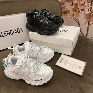 Cíclope estómago Descomponer BALENCIAGA 100 % Original Para Hombre Y Mujer Track 3.0 Dad Zapatos Pareja  Blanco Y Negro Casuales | Shopee Colombia