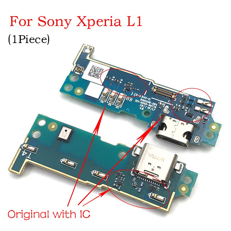 Image of 1pcs conector de dock micro usb cargador puerto de carga flex cable para sony xperia e5 l1 l2 m5 xa xa1 xa2 ultra #4
