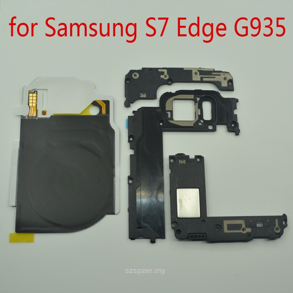 Image of Nfc Panel De Antena De Carga Inalámbrica Altavoz Fuerte Para Samsung S7 Edge S8 S9 Plus Note 8 9 Piezas De Reparación De Teléfonos Flex Cables #2