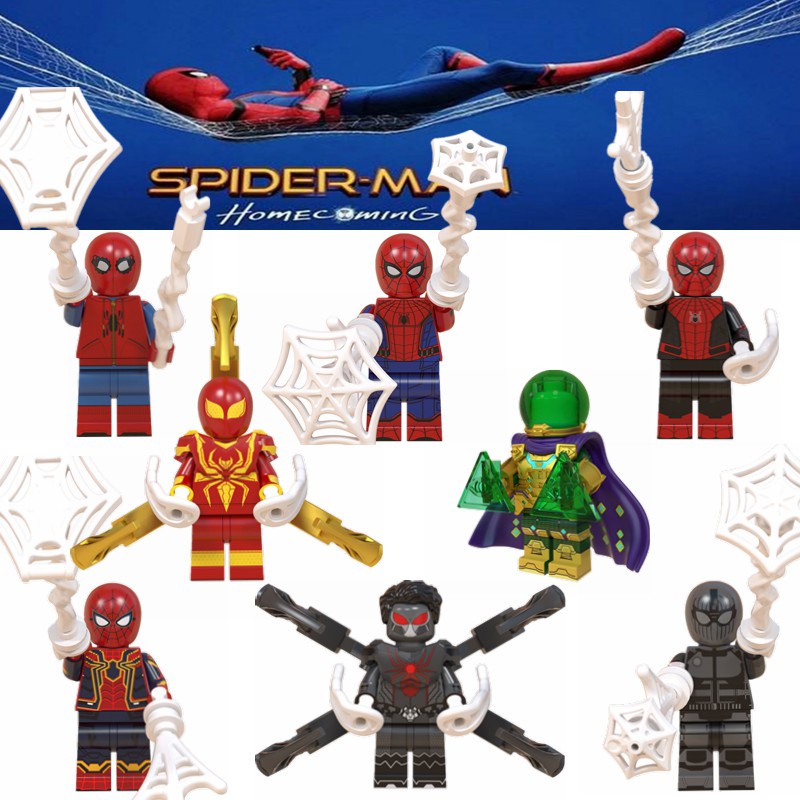 Lego Marvel Spiderman Lejos De Casa Minifiguras Spider-Man Mysterio Super  Heroes Bloques De Construcción Juguetes Niños WM6071 | Shopee Colombia