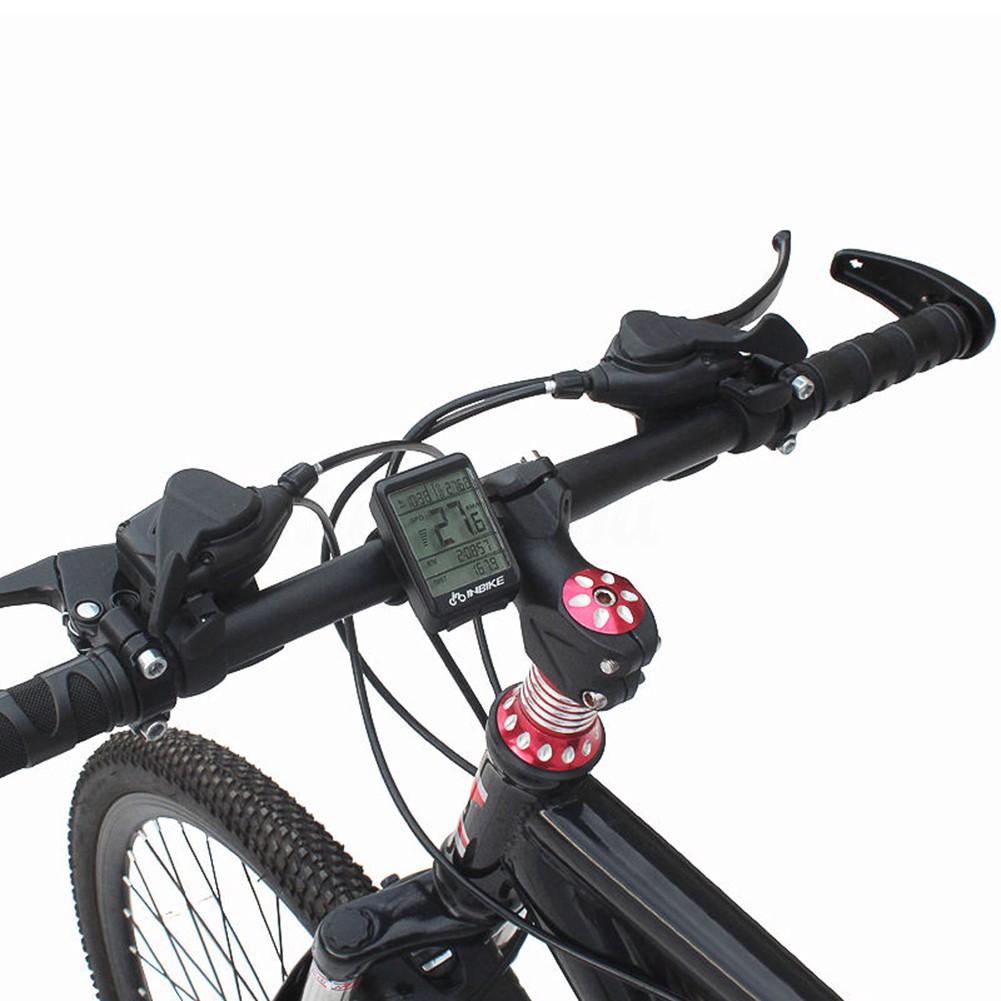 Image of Velocímetro de bicicleta impermeable INBIKE IN321 mtb con retroiluminación verde inalámbrico #3