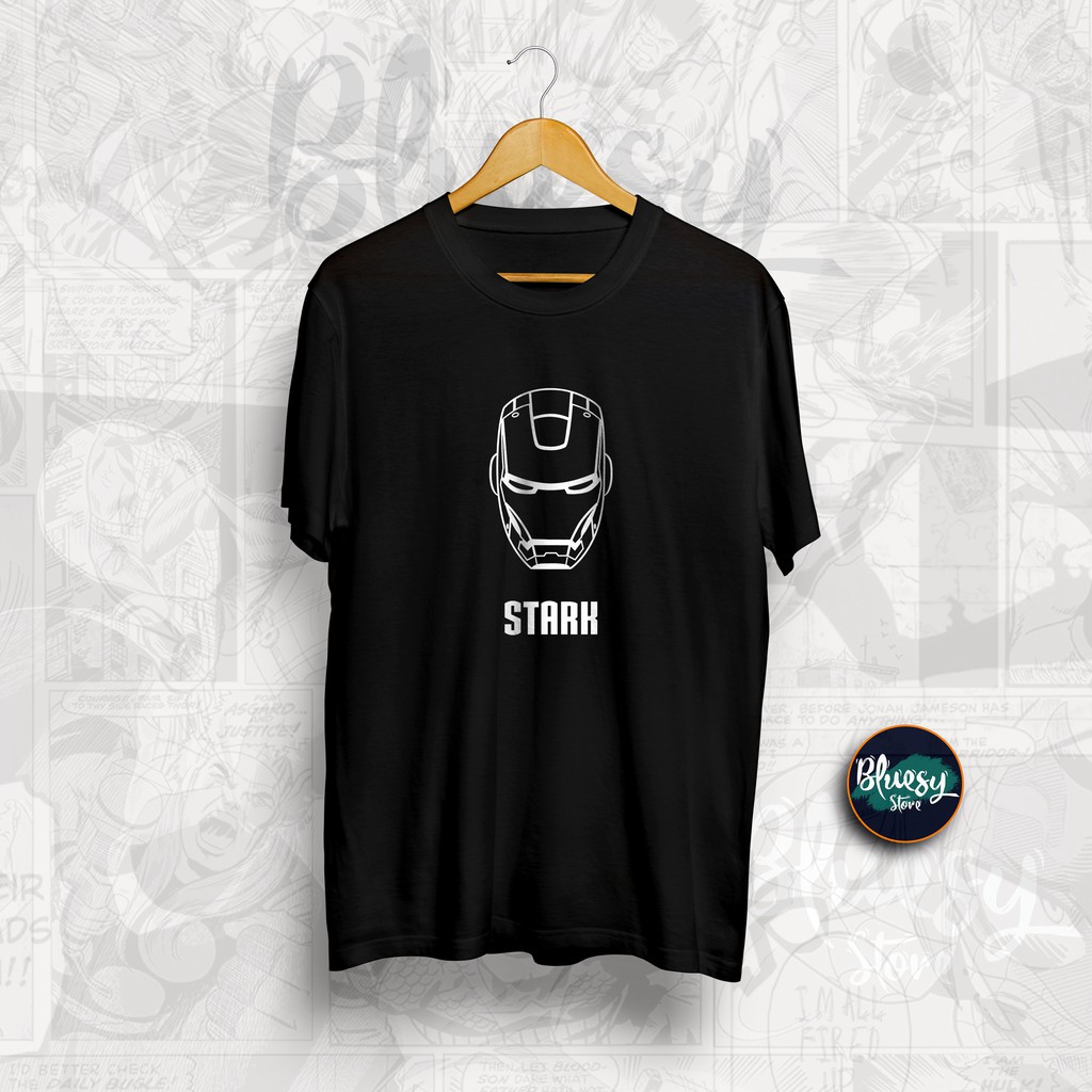 Camiseta IRON MAN MR STARK AVENGERS IRONMAN TONY STARK IRON MAN FACE DISTRO  peinado años 30 | Shopee Colombia