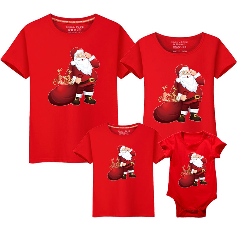 Mameluco De Bebé Para Niños Feliz Navidad Santa Claus 9 Colores Algodón  Familia Tee Mujeres Camiseta Hombres Conjunto Desgaste Camisetas Trajes  Blusa | Shopee Colombia