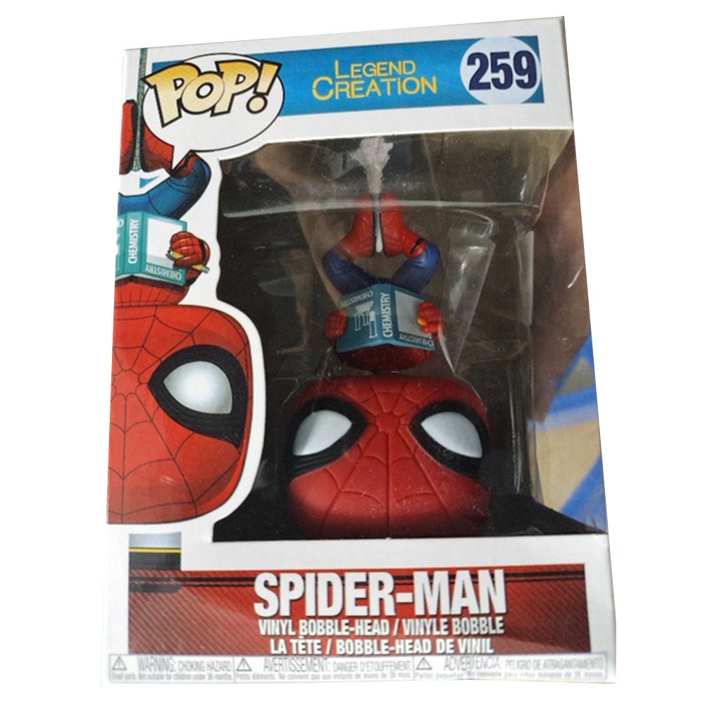 Funko Pop Spider-Man Homecoming Upside Down Spiderman 259 Marvel Vinyl Toys  | Shopee Colombia