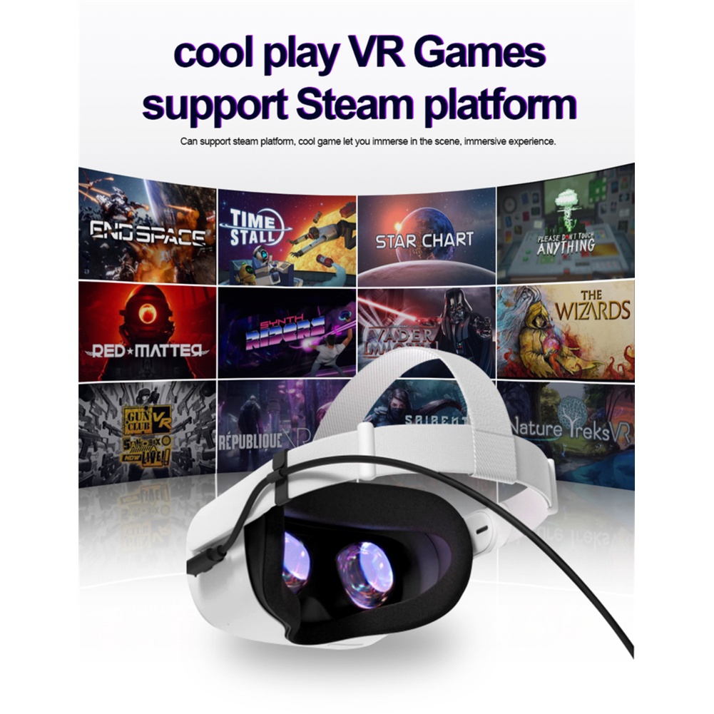 Cable De Carga De 5 M Línea De Datos Para Oculus Quest 1/2 Link VR Accesorios USB 3.2 2 En 1 Tipo C A