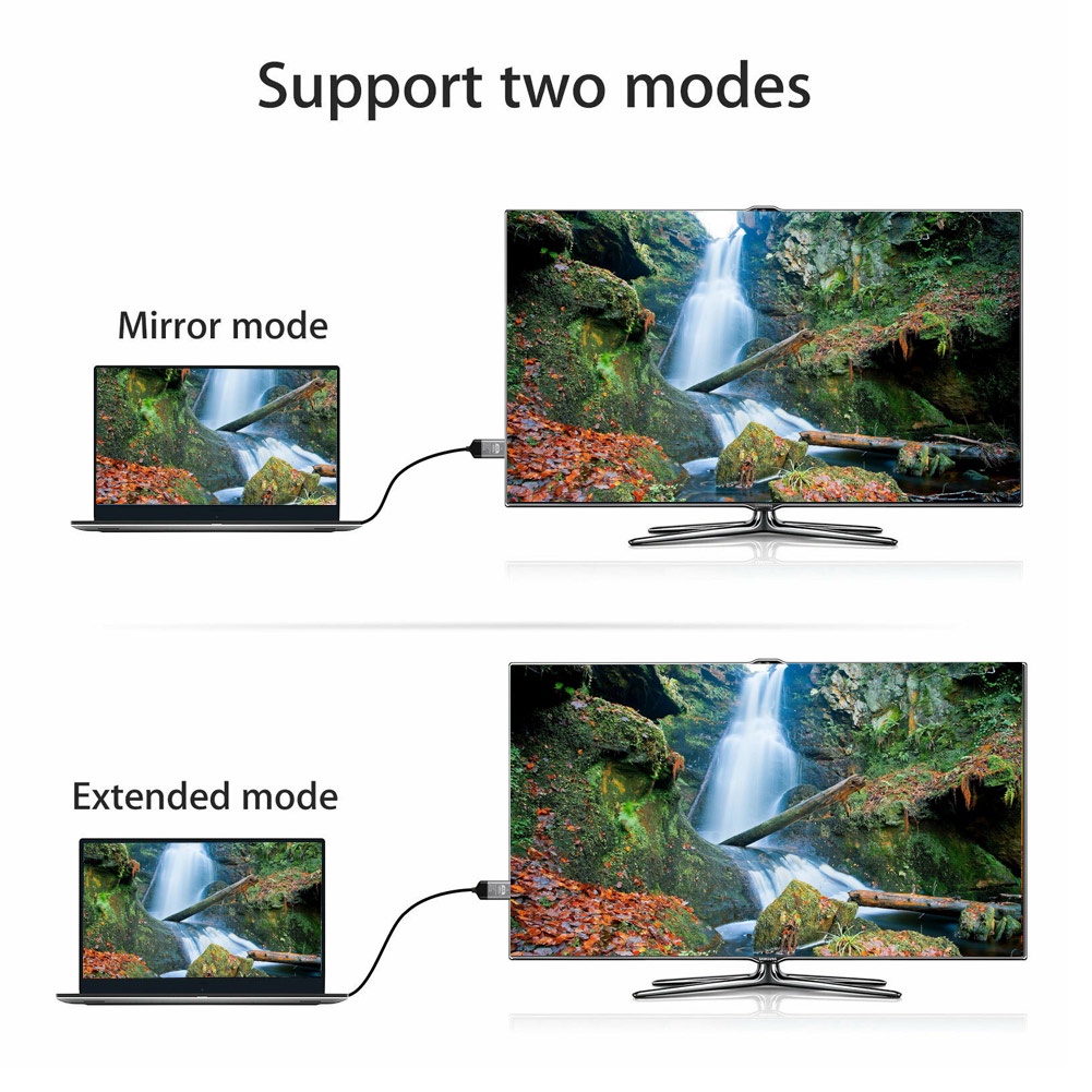 Adaptador de Cable de carga tipo C a HDMI HDTV para Samsung Galaxy S10 S9 Note 9