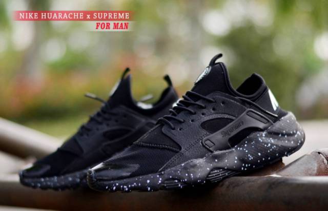 Nike HUARACHE X SUPREME hombres más baratos zapatos de importación Shopee Colombia