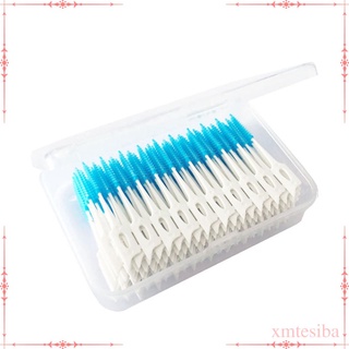 Image of 160 pzs cepillo dental interdental para palillos de dientes verde