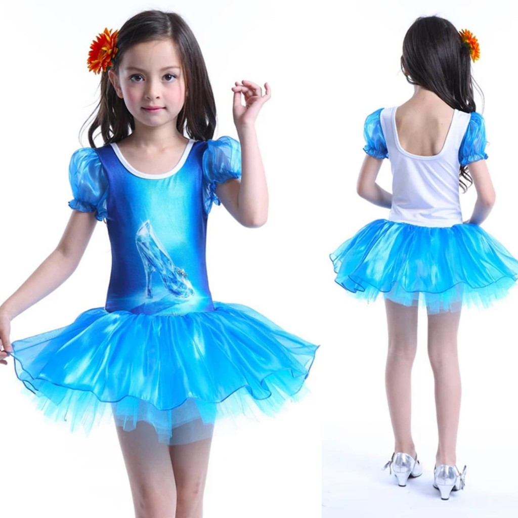 Cenicienta princesa vestido de Ballet Disney princes niño vidrio tutú falda  importación | Shopee Colombia