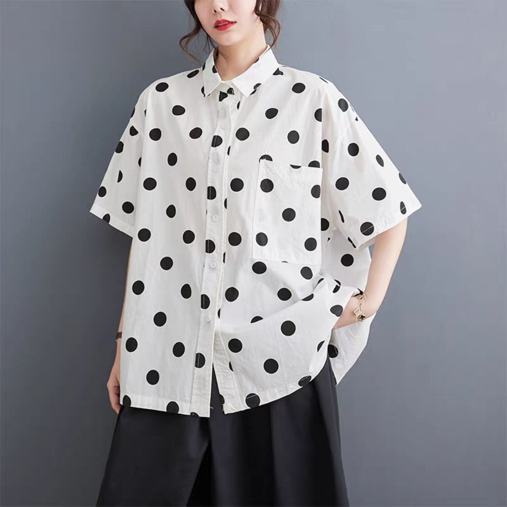 blusas negra con lunares blancos Colombia, Mejores ofertas