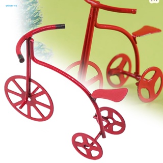 Image of qnkan Mini Bicicleta Simulación Decoración Casa De Muñecas Alta