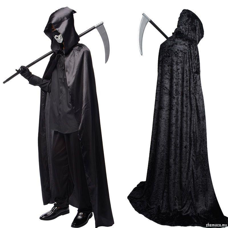 readystock] Disfraz De Halloween Para Adultos , Niños Dios , Muerte Negra  Ropa De Vampiro , Bata Hechicero Para Hombres Y Mujeres , Capa , Y cos   Zhe | Shopee Colombia