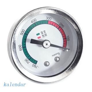 Image of KALEN00 Medidor De Presión De Vacío Compacto Pequeño Mini Manómetro Diámetro 4cm/1.6 Pulgadas Tubo De Conexión 7.2mm/0.3in Durab