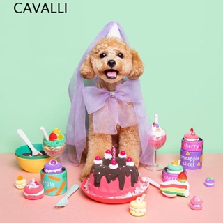 Image of CAVALLI Dog Bow Teddy INS Pocket Bib Bufanda Cinta Triángulo Joyería Perro Saliva Toalla