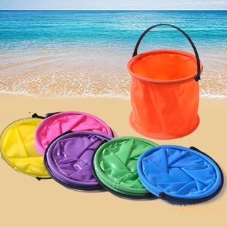 Image of FARMLAND Beach Sand for Play Bucket Toy Plegable Cubo Herramienta De Jardinería Piscina De Arena Al Aire Libre Para Juego Juguete Ki