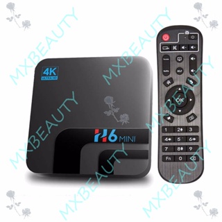 Image of MXBEAUTY1 Smart TV Box 2.4G 5G WiFi Allwinner H313 3D Video Android 10 Receptores De Equipos De H6mini