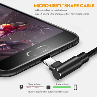 Image of thu nhỏ MaxGear Type-C 90 Grados 1M 2M 3M Cable USB De Carga Rápida En Forma De L Cargador De Datos Para Samsung S9 Plus Xiaomi Huawei P10 P9 #4