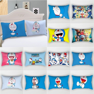 Image of Funda De Cojín Rectangular Con Patrón De Serie De Estampado Doraemon De Moda Decoración De Oficina Para El Hogar 30x50/50x75cm