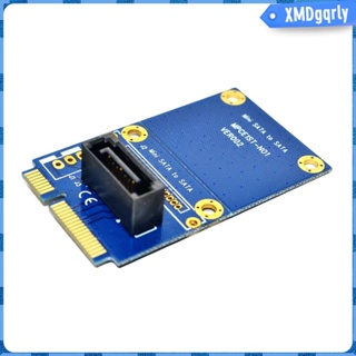 Image of [Xmdgqrly] mSATA A SATA Adaptador Tarjeta Base Convertidor Vertical Expansión PCIe