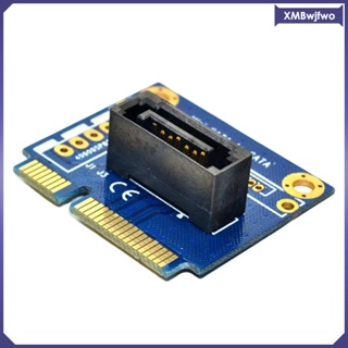 Image of [Xmbwjfwo] mSATA A SATA Adaptador Tarjeta Base Convertidor Vertical Expansión PCIe
