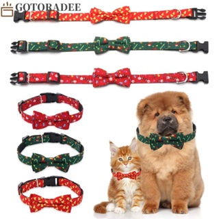Image of GOTORADEE Collar Para Perros Cachorro Suministros Para Mascotas Accesorios Para Gatos Pajarita