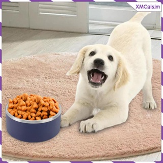 Image of  [Xmcgisjm] Cuenco Para Perros Antideslizante , Fácil Limpieza , Alimentación Redonda Duradera , Alimentador De Alimentos Para Conejo