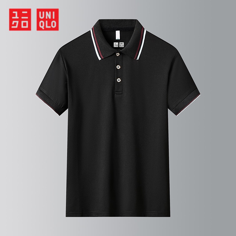 M-4XL Uniqlo Polo Hombres Clásico Suelto Casual Verano Manga Corta Ropa De  Trabajo Banquete Discurso Camisa | Shopee Colombia