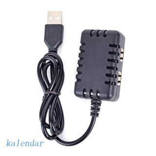Image of KALEN00 7.4V Cable De Carga USB Con 2 XH-3P Enchufe Para LiPO Li-Ion RC Juguetes Batería