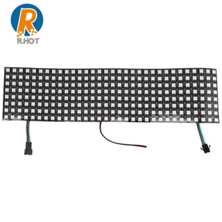 Image of Panel De Matriz LED , WS2812B RGB 832 Píxeles Digital Flexible Dot Matrix Pantalla De Direccionable Individualmente
