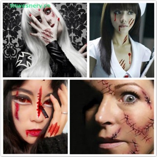 Image of tttwesnery Halloween Bloody Wound Tattoo Pegatinas Trick Scary Impermeable Temporal Nuevo