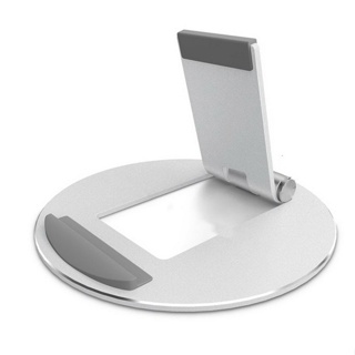 Image of Bracket Tablet Desktop Phone Holder Folding Aluminum Ipad Bracket Tablet