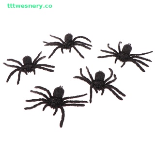 Image of tttwesnery 5Pcs Horror Scary Simulation Huge Spider Halloween Fools Day Trick Toy Nuevo