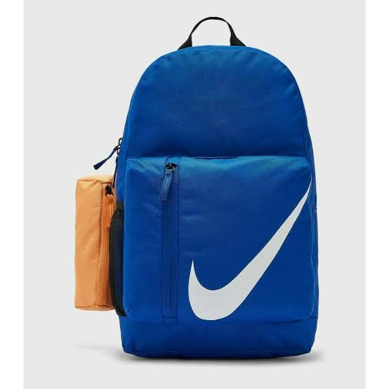 Mochila Nike ELEMENTAL azul naranja 22L (100% auténtico) #6