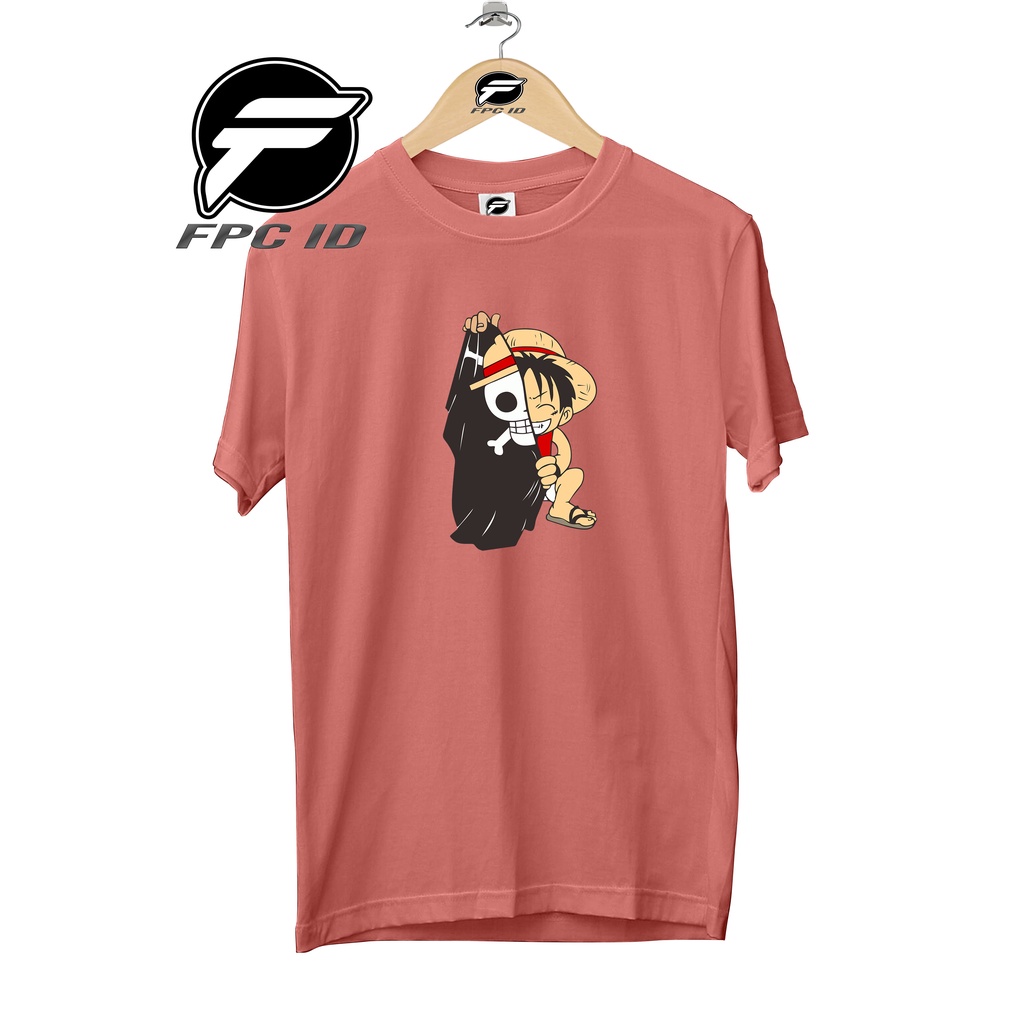 COTTON COMBED Camiseta Anime de una pieza Luffy Kids Ciluba algodón peinado  años 30 ropa de hombre Distro mujer Top Choice | Shopee Colombia