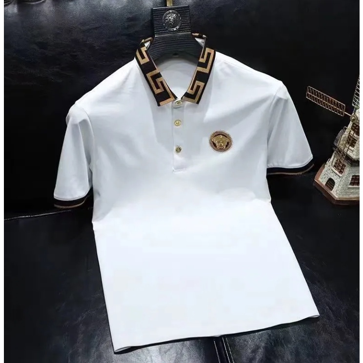 camiseta versace blanca