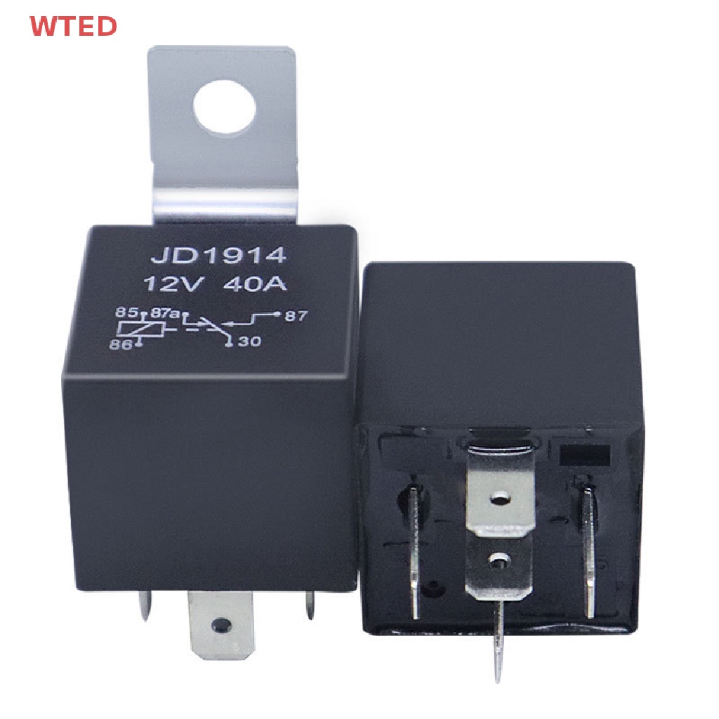(WTED) 4 5 Pin 4P 5P 40A Relé De Coche Impermeable Larga Vida Automotriz Relés Normalmente Abiertos DC 12V/24V Para Cabeza Luz Aire Acondicionado #4