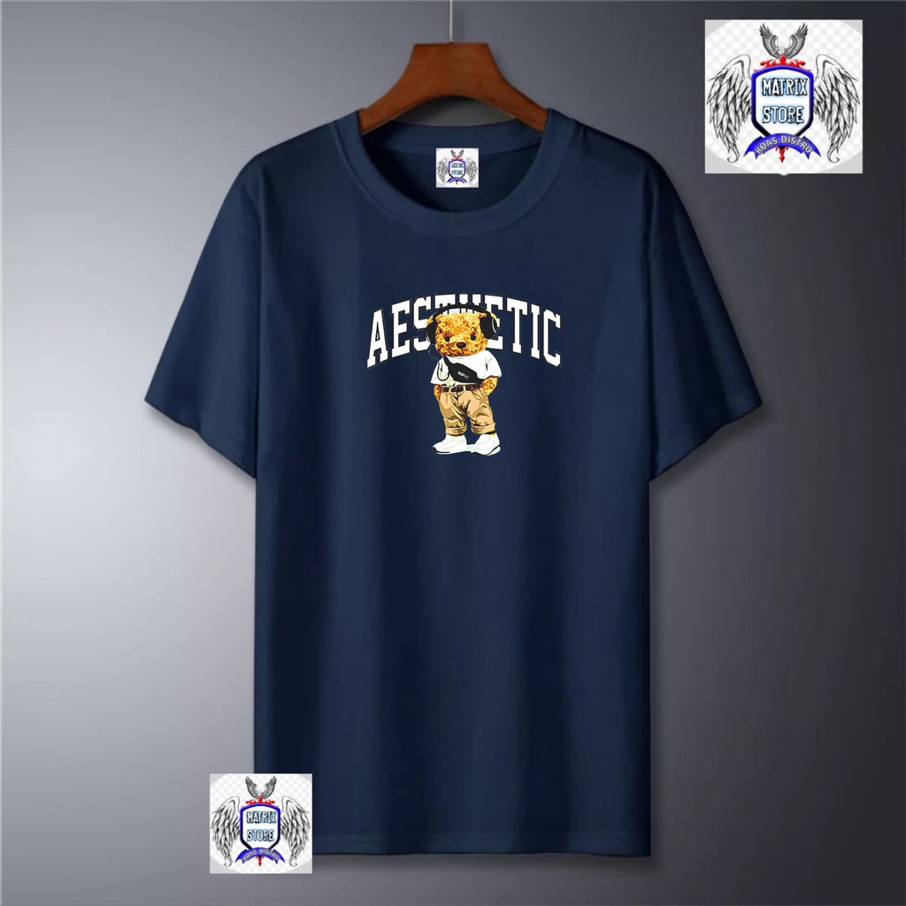 Las últimas camisetas originales Original Bear Distro para y mujeres || Camiseta de algodón manga para niño niña || Camisetas Cowo pantalla Digital de calidad fresca | Shopee Colombia