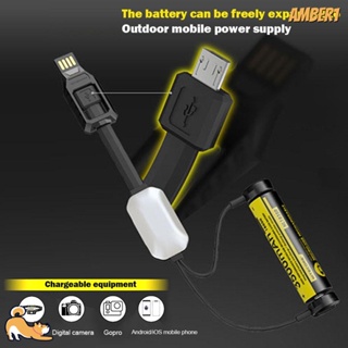 Image of thu nhỏ AMBER1 Cargador USB Universal Al Aire Libre Baterías Recargables De Emergencia #0