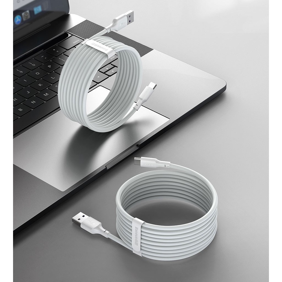 Image of Baseus Cable De Carga Rápida USB Tipo C 5A Para Huawei Datos Cargador Xiaomi 10 Pro 9 #6