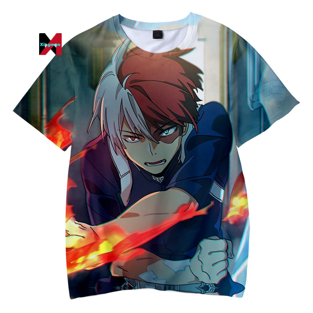 My Hero Academia 3D Impreso ropa de dormir Conjuntos Anime Boku No Hero  Todoroki Shoto Verano Manga Corta Cosplay Tops y Fondos 2 Piezas Ropa  Deportiva Conjuntos Bajo precio, buen servicio Global