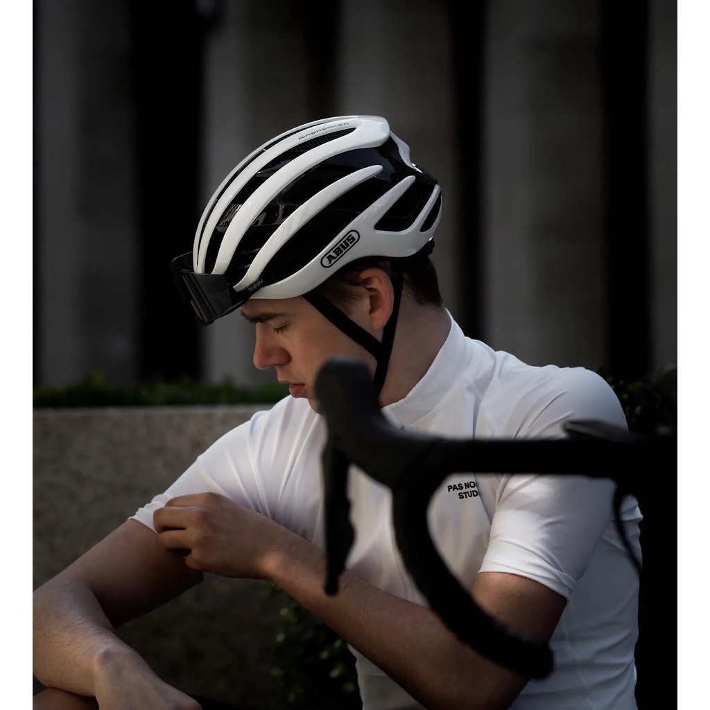 Image of \ [Nueva Llegada] Casco De Ciclismo ABUS Airbreaker M 52-58cm Bicicleta De Carretera Aerodinámica MTB Hombres Y Mujeres Ajustable #4