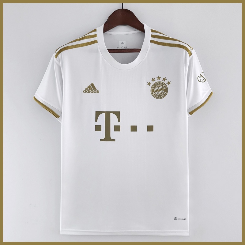 Camiseta De Fútbol Bayern Munich 22-23 Visitante Tailandia | Shopee Colombia