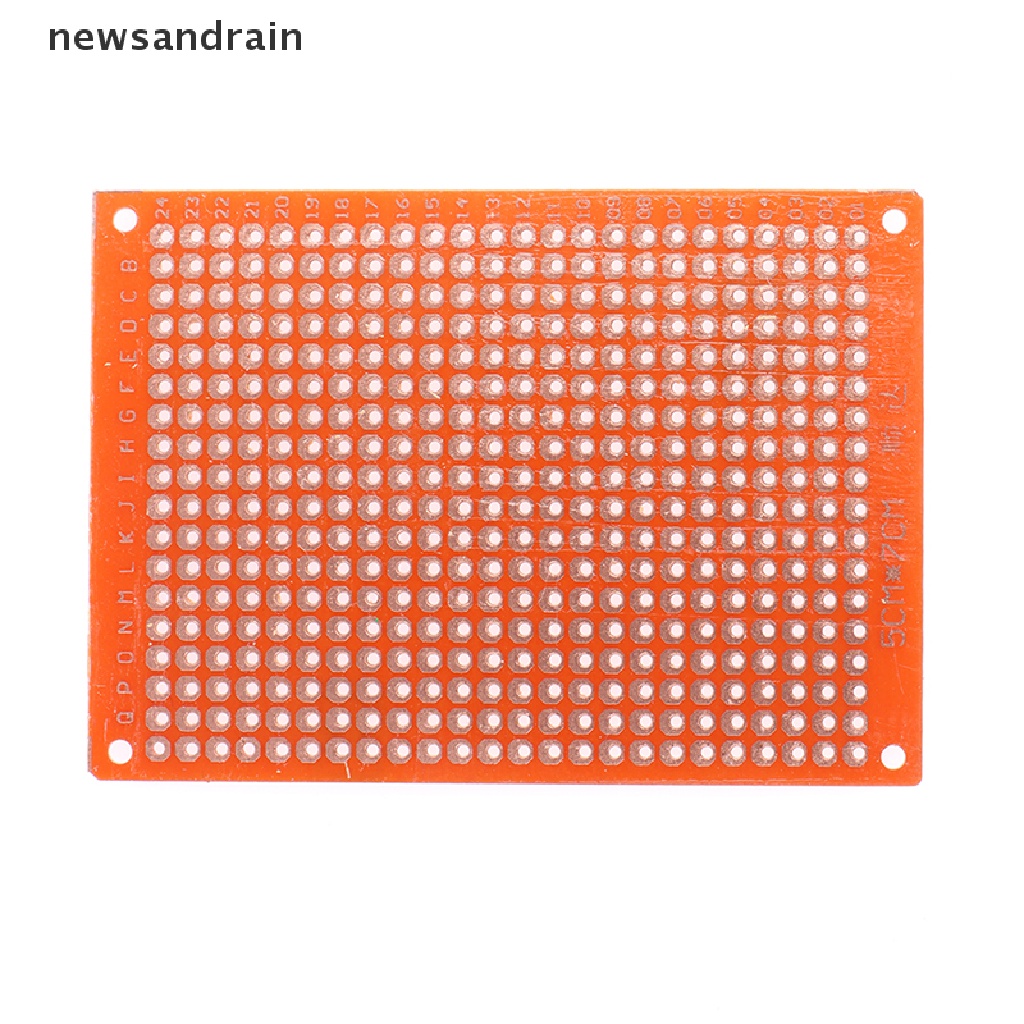 newsandrain 2 Piezas Placa Universal PCB Amarilla De Un Solo Lado Diy Baquelita De Cobre Agradable #2