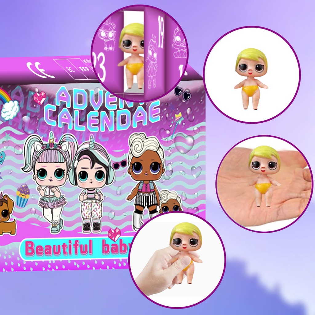 Lol Surprise Nueva Muñeca Sorpresa Navidad 24 Digital Cuenta Regresiva Caja De Muñecas Adviento Juguete Infantil Para Niños 11.16 #8