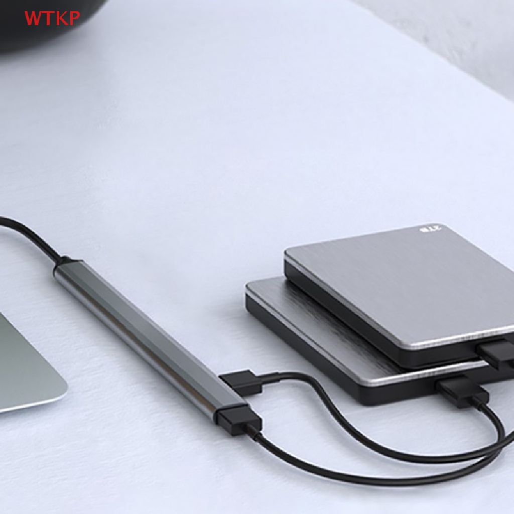 Image of (WTKP) USB C HUB 3.0 Tipo 3.1 3/4 Puertos Multi Splitter Adaptador OTG Para Macbook Pro 13 15 Air Mi HUAWEI PC Accesorios #2