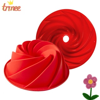 TRINEE 3D Redondo Ciclón Espiral Jabón Para Hornear Moldes De Gelatina Domo Mousse #3
