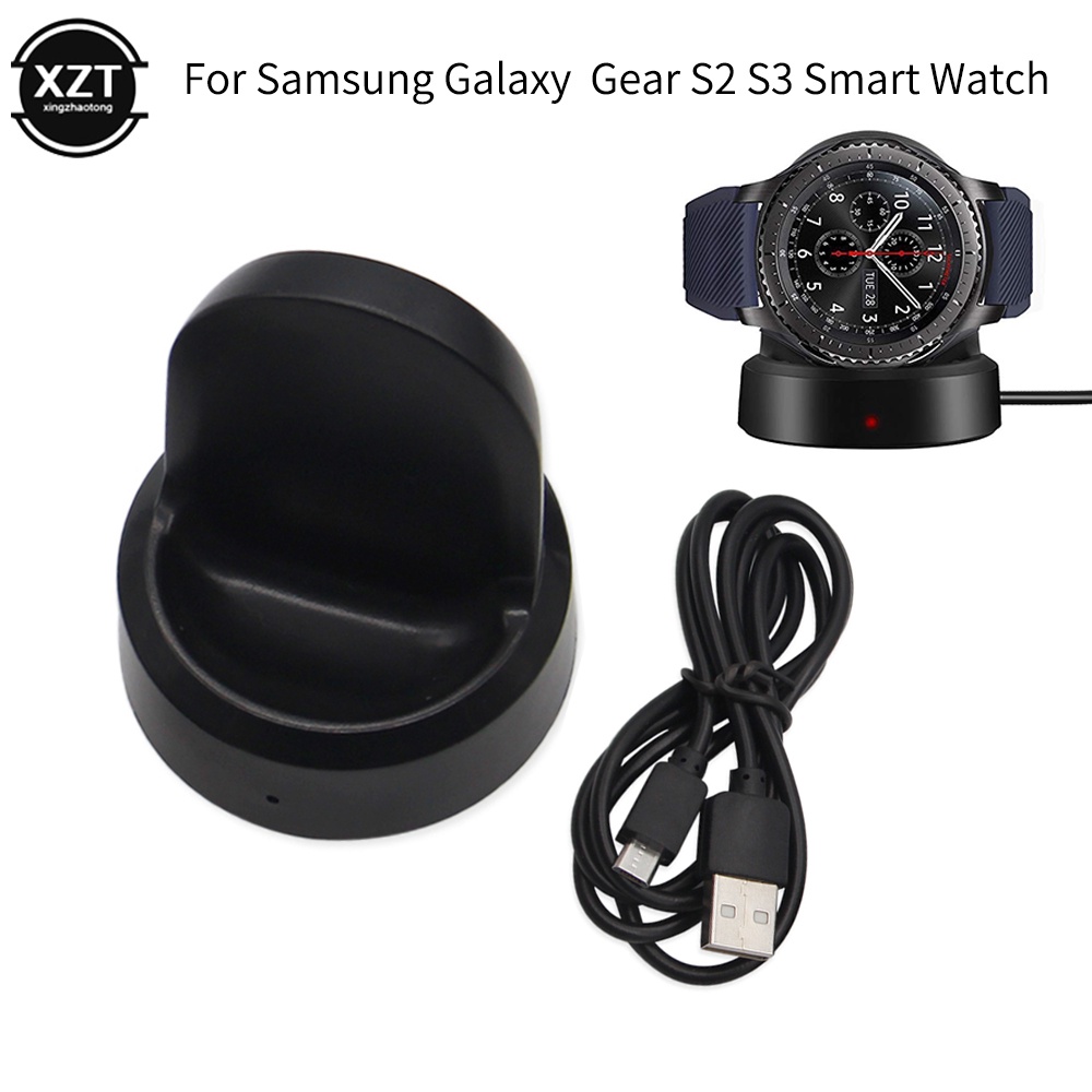Image of Base De Carga Rápida Inalámbrica Para Samsung Gear S3/S2 Frontier Watch cable Galaxy S2/S3 46 Mm/42 #7